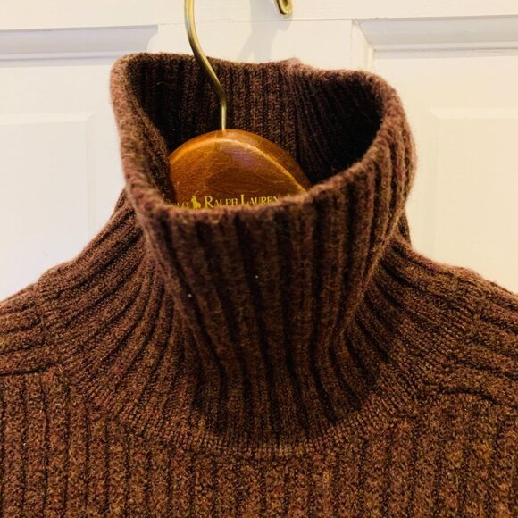 J.Crew Women's 100% Merino Wool Thick Heavyweight Turtle Neck Sweater - Picture 5 of 12